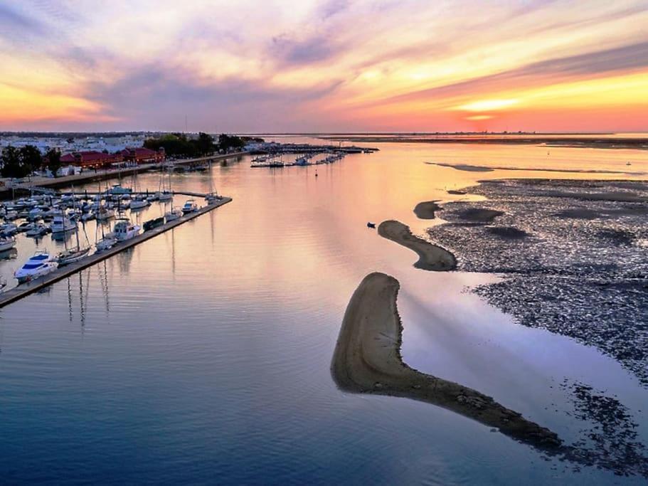 A Gaivota Ria Formosa Waterfront Lux Apart With Pool, Olhao, Algarve Exterior foto